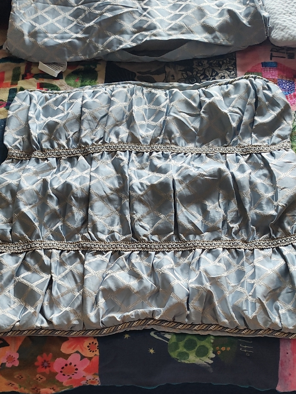 HOME: ROUAL BLUE PILLOW CASE SET